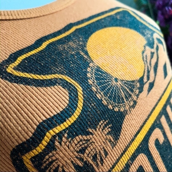 Coachella Orange Tank Top - Picture 4 of 7